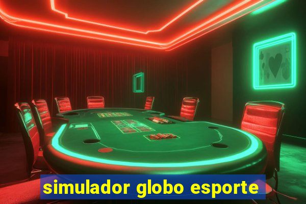 simulador globo esporte